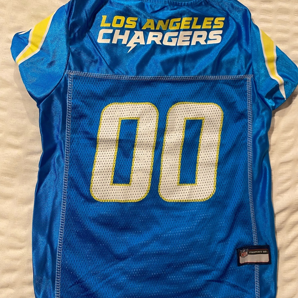 Los Angeles Chargers Dog Jersey